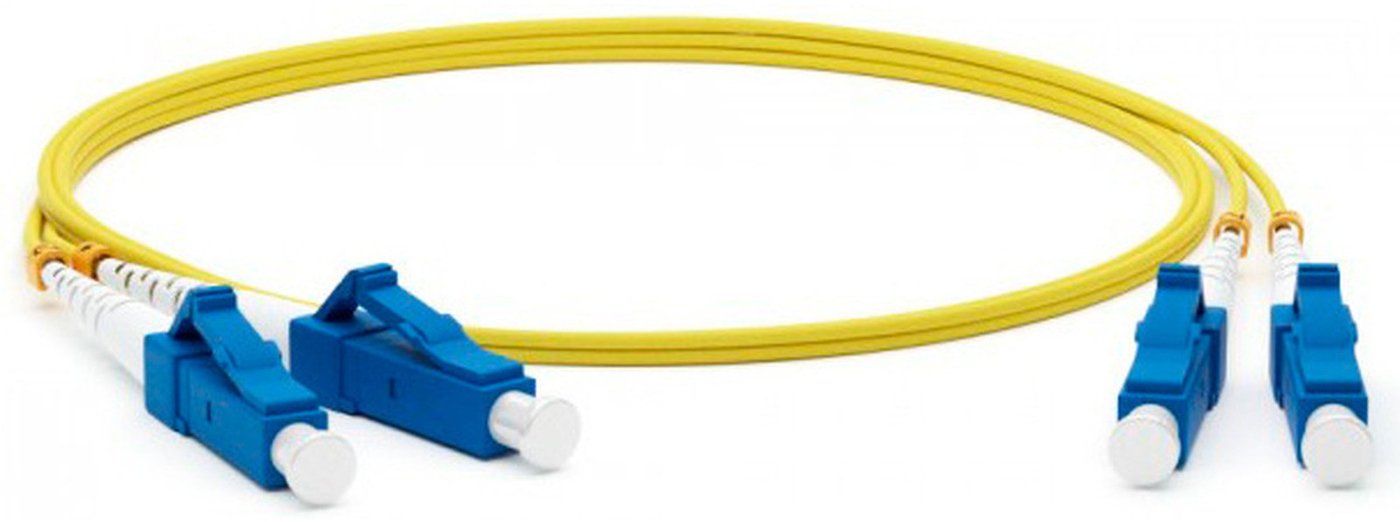 Кабель Lanmaster TWT-2LC-2LC/SU-2.0 (2 м, желтый)