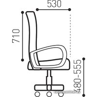 Офисное кресло Brabix Heavy Duty HD-002 (кожзам, черный)