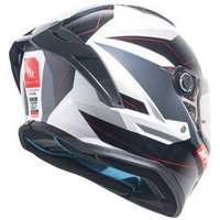 Мотошлем MT Helmets Stinger 2 Micro (M, серый/белый)
