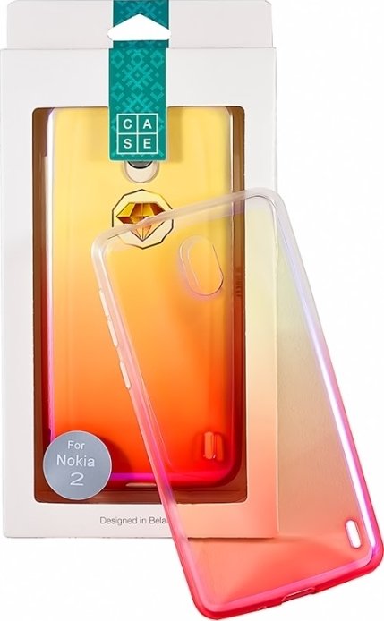 

Чехол для телефона Case Rainbow для Nokia 2 (розовый)