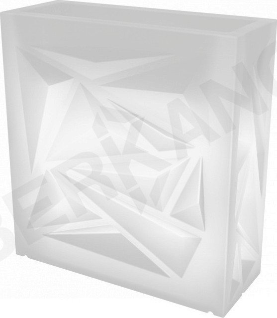 

Кашпо Berkano Светящееся Icelandic Square DB (белый, подсветка)