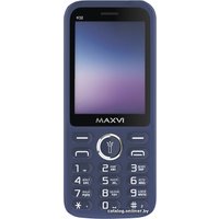 Кнопочный телефон Maxvi K32 (синий)