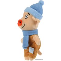 Классическая игрушка Мульти-пульти Оранжевая корова Поросенок Коля в зимней одежде V92727-17A