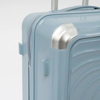 Чемодан-спиннер VALIGETTI 344-8022/2-24BLU (голубой)