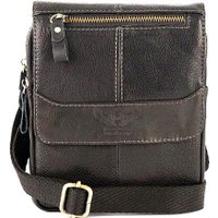 Мужская сумка Poshete 196-650-48-BLK (черный)