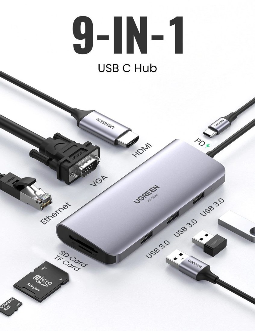 

Док-станция Ugreen CM179 70490