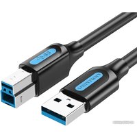 Кабель Vention COOBG USB Type-B - USB Type-A (1.5 м, черный)