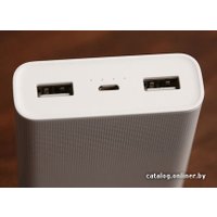 Внешний аккумулятор Xiaomi Mi Power Bank 2 20000mAh (белый) [PLM05ZM]