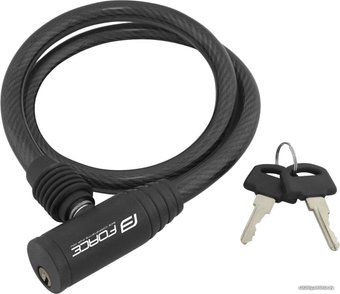 Тросовый велосипедный замок Force Eco 49121