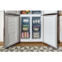 Четырёхдверный холодильник Gorenje NRM8182MX