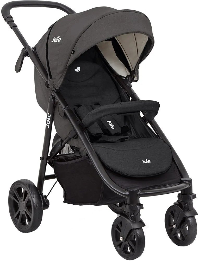 

Коляска прогулочная «книга» Joie Litetrax 4 DLX (coal)