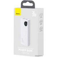 Внешний аккумулятор Baseus Adaman 2 Digital Display Fast Charge Power Bank 10000mAh 30W (белый)