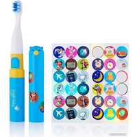 Электрическая зубная щетка Brush-Baby Go-Kidz Travel (синий)