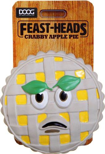 Игрушка для собак Doog Feastheads Crabby Apple Pie Feast03