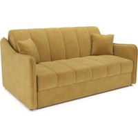 Диван Мебель-АРС Давос ППУ 180x200 см M2-111-46 (Cabrio 27 желтый)