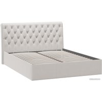 Кровать Трия Скарлет универсальная тип 1 с ПМ 160x200 (велюр бежевый)