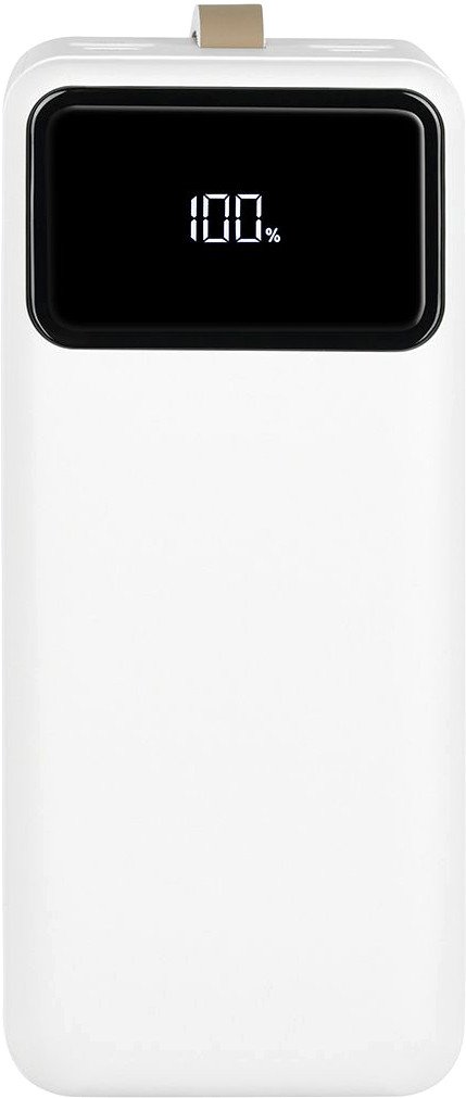 

Внешний аккумулятор TFN Porta LCD PD 22.5W 40000mAh (белый)