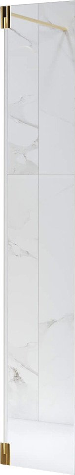 Душевая стенка RGW Z-071Gb 352207103-16 (золото браш/прозрачное стекло)