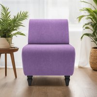 Интерьерное кресло MONOFIX Буно кресло (велюр/фиолетовый №18)