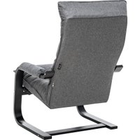 Кресло-качалка Leset Оливер (венге/ткань Malmo V 95)