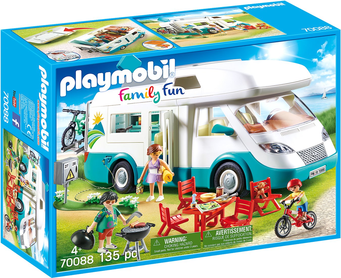 

Конструктор Playmobil PM70088 Семейный кемпер