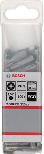 Набор бит Bosch 2608521220 (100 предметов)