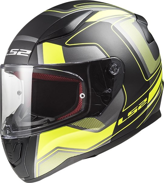 

Мотошлем LS2 FF353 Rapid Carrera (black/yellow)