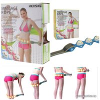 Массажер ручной ZEZ Sport Роликовый Massage Rope YM-153