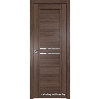 Межкомнатная дверь ProfilDoors 2.75XN R 70x200 (салинас темный, стекло прозрачное)