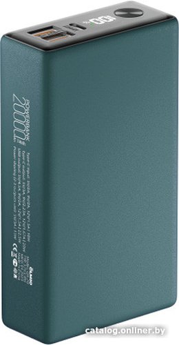 Внешний аккумулятор Olmio QX-20 20000mAh (темно-зеленый)