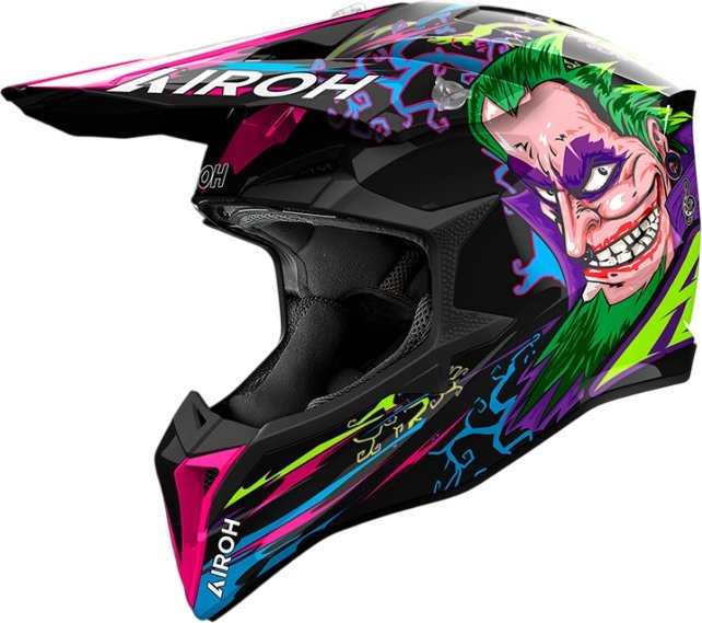 

Мотошлем Airoh WRAAAP Music WRAM17-L (L, глянец)