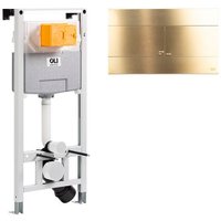 Инсталляция для унитаза OLI 885052+888565 (золото)