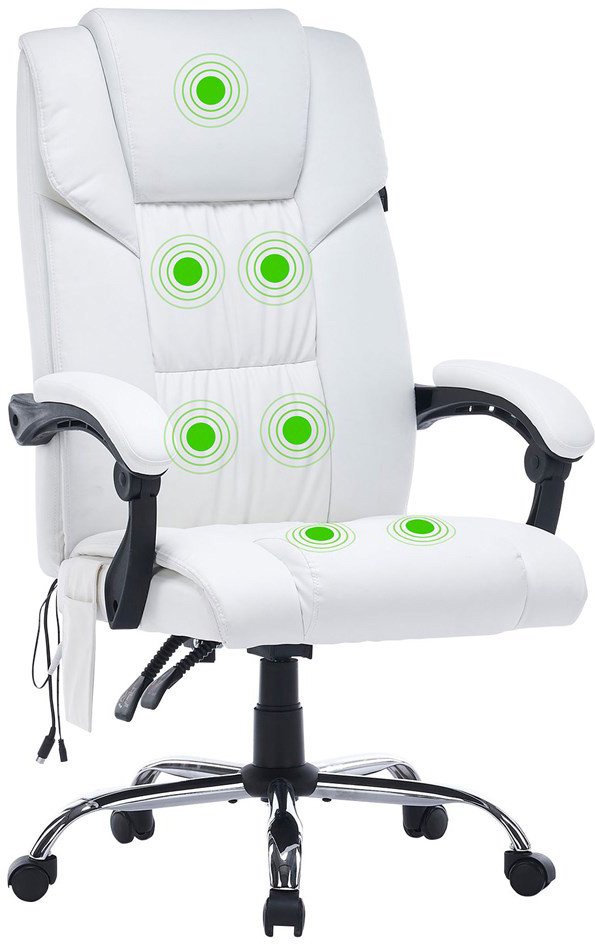 

Офисное кресло CACTUS CS-CHR-OC02M-WT (белый)