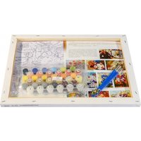 Картина по номерам Белоснежка Ромашки и васильки 143-AS