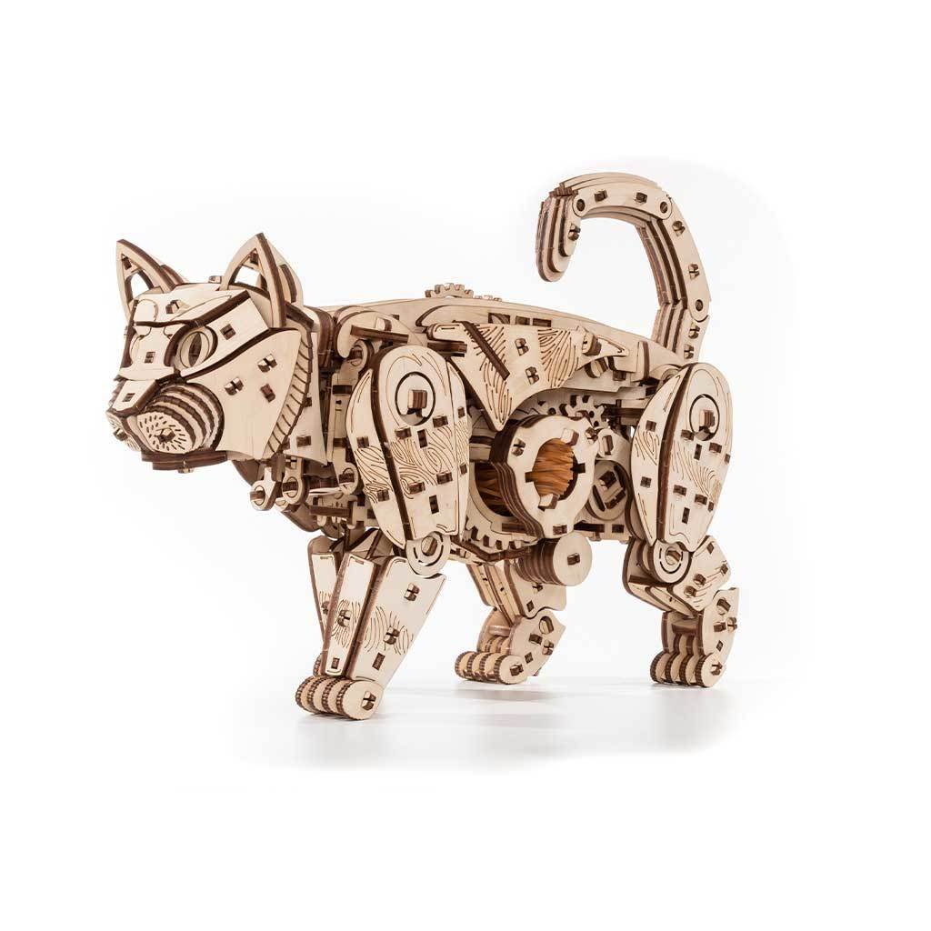

Сборная модель Eco-Wood-Art Дикий кот