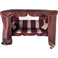 Садовые качели LetoLux Капри (бордовый)