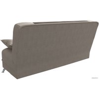 Диван Лига диванов Анна 110687 (рогожка, коричневый/бежевый)