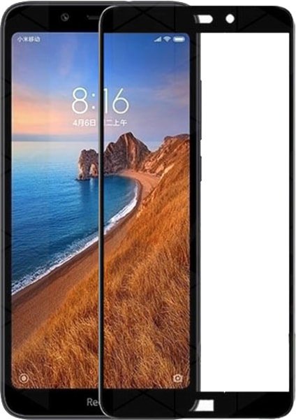 

Защитное стекло KST Full glue для Xiaomi Redmi 7A (черное)