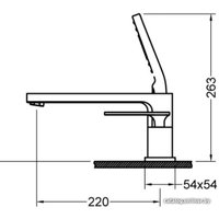 Смеситель Timo Torne 4330/03Y (черный)