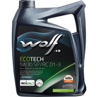 Моторное масло Wolf EcoTech 5W-30 SP/RC D1-3 5л