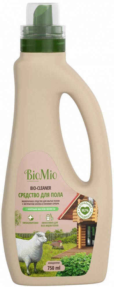 

Средство для пола BioMio Bio-Floor Cleaner Мелисса 750 мл