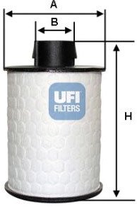 

Топливный фильтр UFI 60H2O00