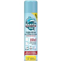 Средство для стекла и зеркал Barfin Чудо-пена с ароматом лайм-мята (140 мл)