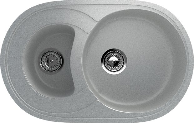 

Кухонная мойка Ulgran U-504 (серый)