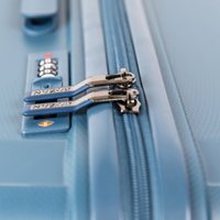 Чемодан-спиннер Rozan 8823 55 см (синий)