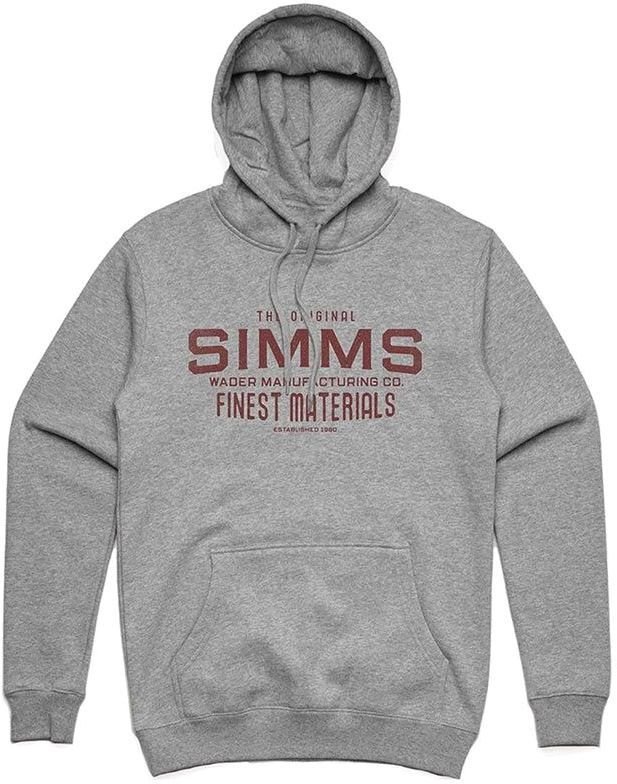 

Толстовка Simms Wader Mfg Hoody (M, серый)