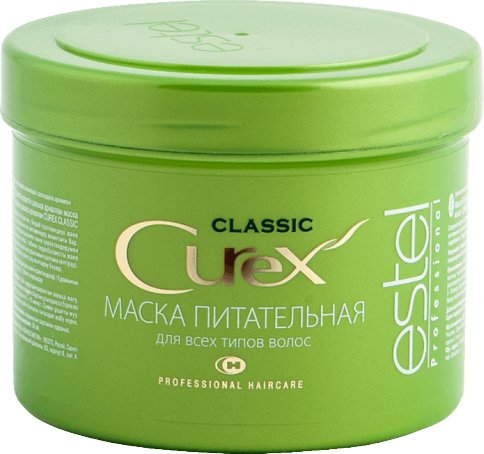 

Маска Estel Professional питательная для всех типов волос Curex Classic (500 мл)