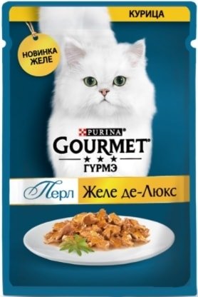 

Пресервы Gourmet Перл Желе-де-Люкс с курицей 75 г