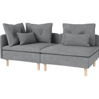 Диван Mio Tesoro Линту Lintu S3 (Prince Ash)