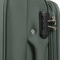 Чемодан-спиннер Monza 8038# (S, зеленый)